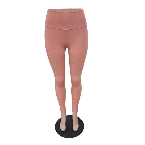 Buffbunny Women's Perforated Laser cut High Rise Full Length Leggings Size Small - Picture 1 of 12